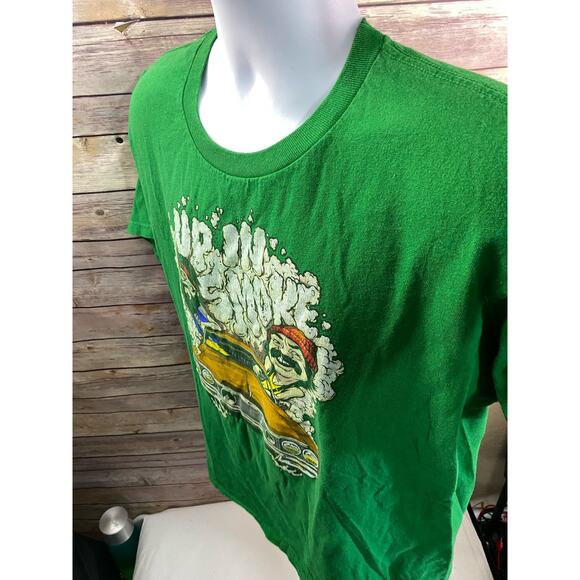 Cheech and Chong Green Up in Smoke T Shirt Large - Picture 3 of 9